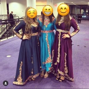 Custom High-Low Palestinian Malaka/ Thobe modest dress